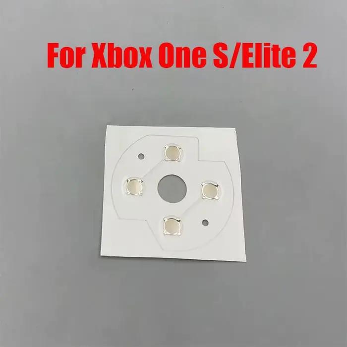 Film conducteur pour Xbox One/série S X, 1 pièce, pour contrôleur Switch NS, bouton D Pad, dôme méta