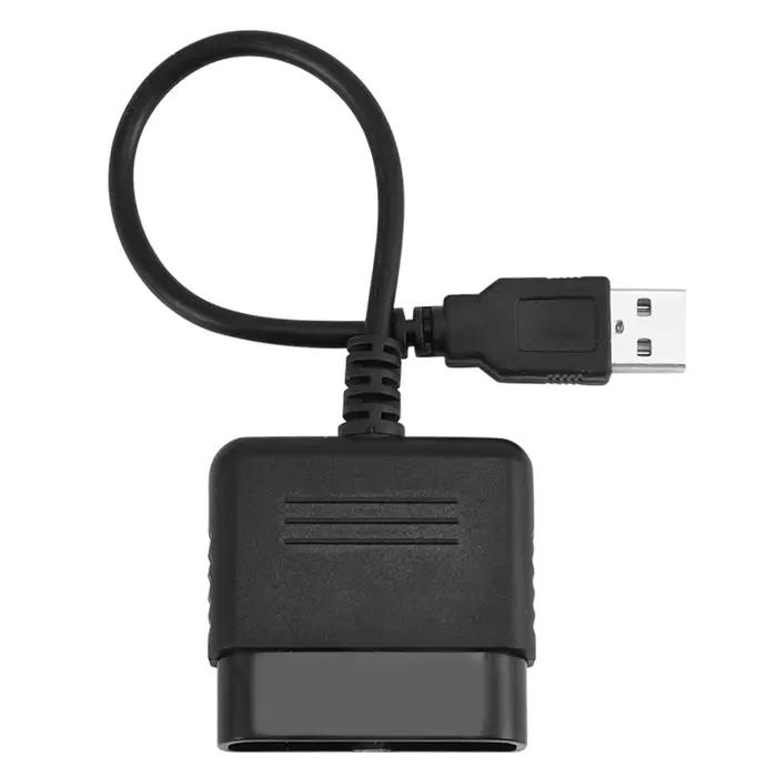 Adaptateur convertisseur USB pour manette Sony Playstation 2 PS2 pour PS3 et PC Windows