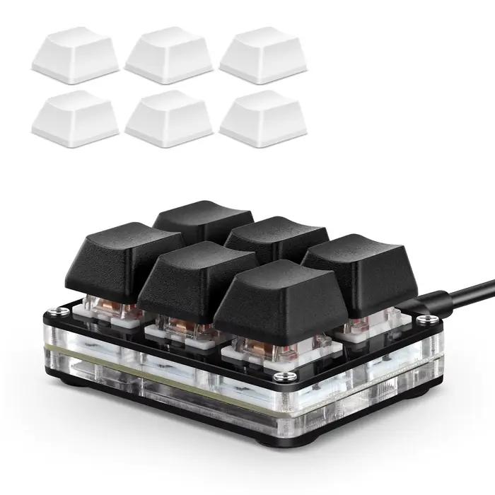 Clavier USB filaire SAYODEVICE à 6 touches, mini clavier de raccourcis pour le travail de bureau, ma