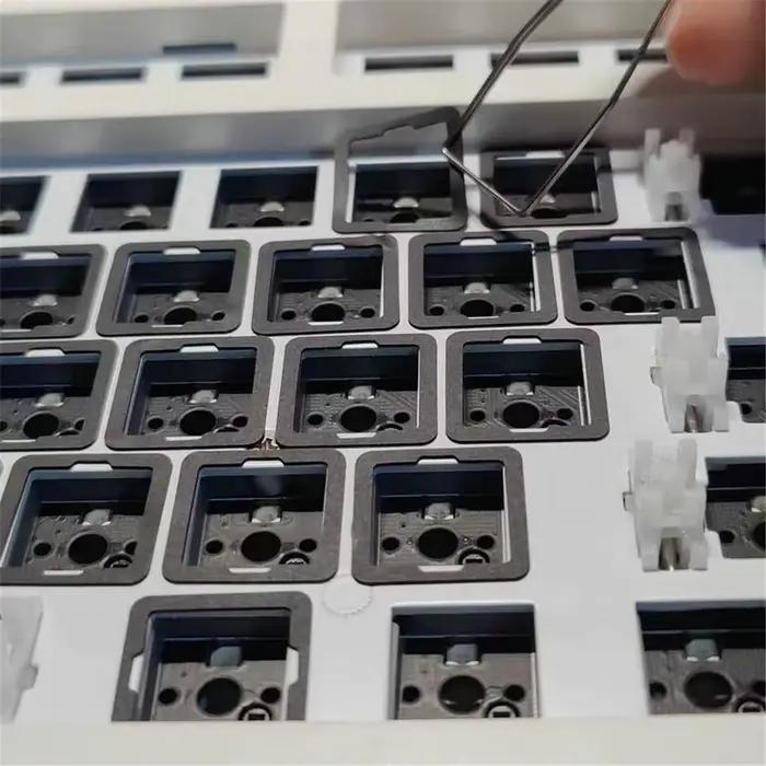Feuilles d'insonorisation pour interrupteurs de clavier mécanique DIY, réducteurs de bruit pour axes