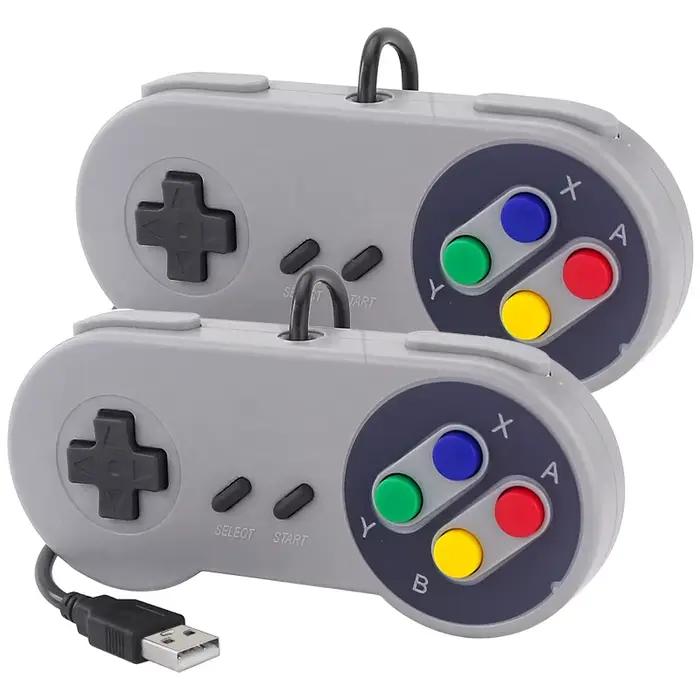 Manette de jeu USB rétro, contrôleur filaire pour PC NESPi RetroPie, contrôleur de jeu pour Raspberr