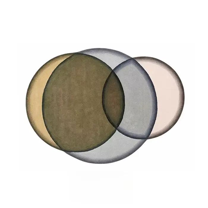 Tapis de décoration de salon de formes irrégulières, tapis de Style moderne pour chambre à coucher, 