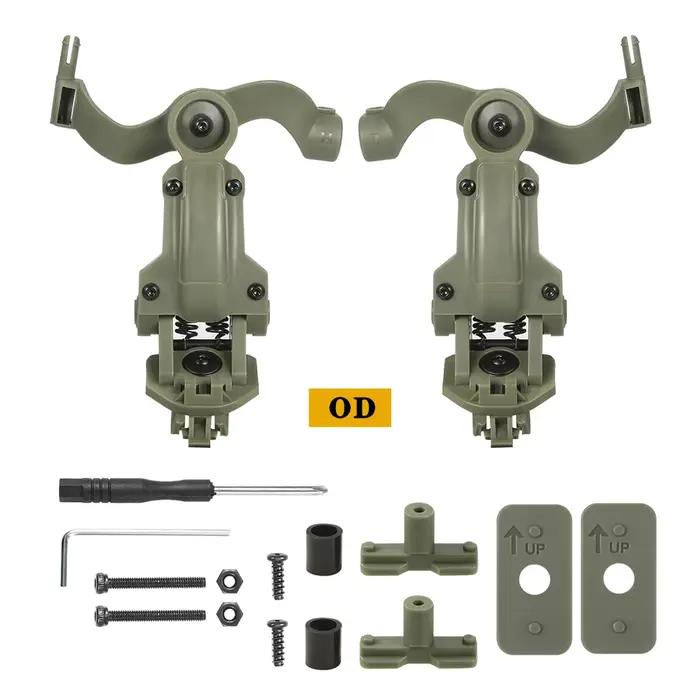 Adaptateur de Rail d'arc pour casque tactique, accessoires adaptés à l'écouteurs EARMOR M31,M32,M32H