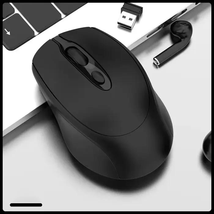 Souris d'ordinateur sans fil Rechargeable 2.4G, Compatible Bluetooth, USB, silencieuse, pour PC, ord
