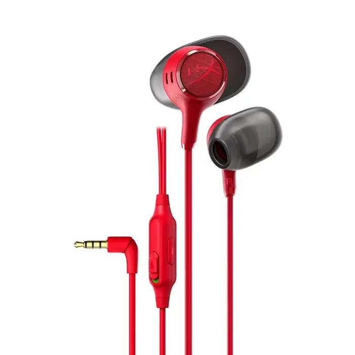 Écouteurs de jeu filaires semi intra-auriculaires HyperX Cloud Earbuds III / III S avec micro, prise