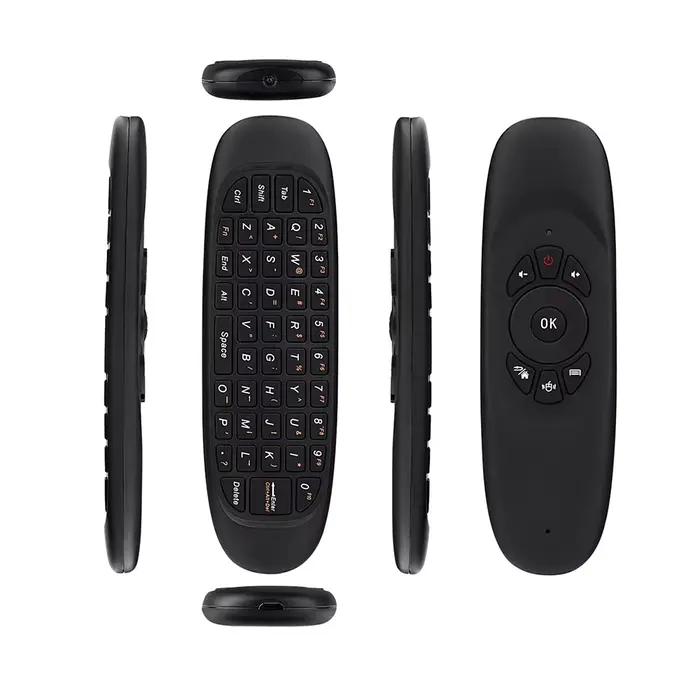 Fly Air Mouse 2.4G Mini clavier sans fil télécommande Rechargeable pour ordinateur portable Android 