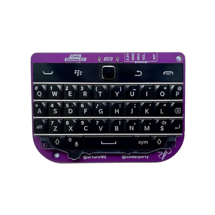 Clavier filaire mini BlackBerry Q20 Solderparty Open Source BBQ20KBD Q20 Bare Board sans coque prend