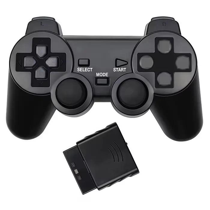Contrôleur PS2 contrôleur Sony sans fil pour manette de jeu PS2/PS1 double Vibration choc Playstatio