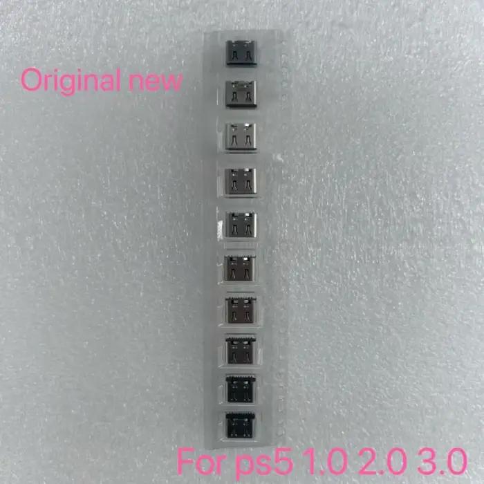 10pcs Original Nouveau pour Ps5 Dualsense 5 Joystick BDM-010 020 030 Type-c USB Prise De Charge Conn