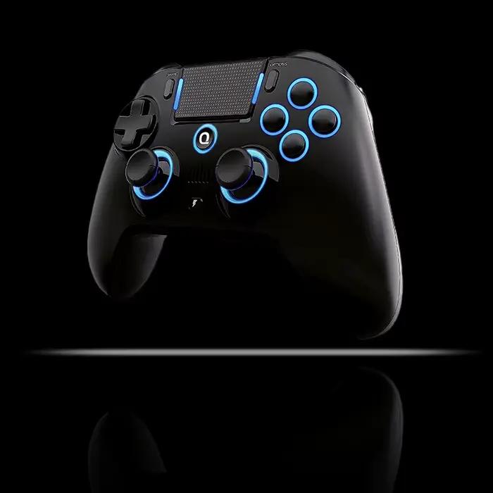 Manette sans fil QRD Spark N5 pour PS4/PS3/iOS/Android/PC, joystick à effet de vibration pour PS5 vi