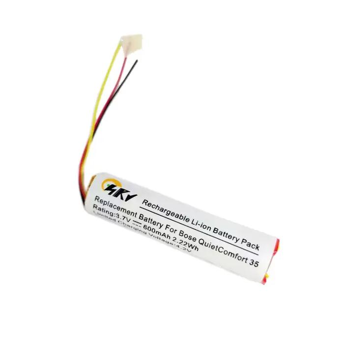 Batterie Lipo de remplacement pour casque Bose QuietComfort, 3.7V, QC45, QC35