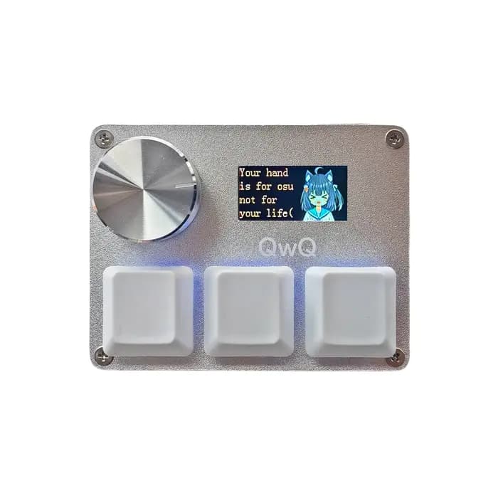 O3C jeu clavier SayoDevice OSU O3C déclencheur rapide Hall commutateurs magnétique rose commutateurs