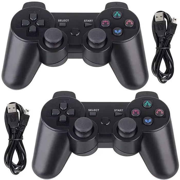 Contrôleur PS3, lot de 2, contrôleur de jeu sans fil à double choc à 6 axes pour Sony Playstation 3 