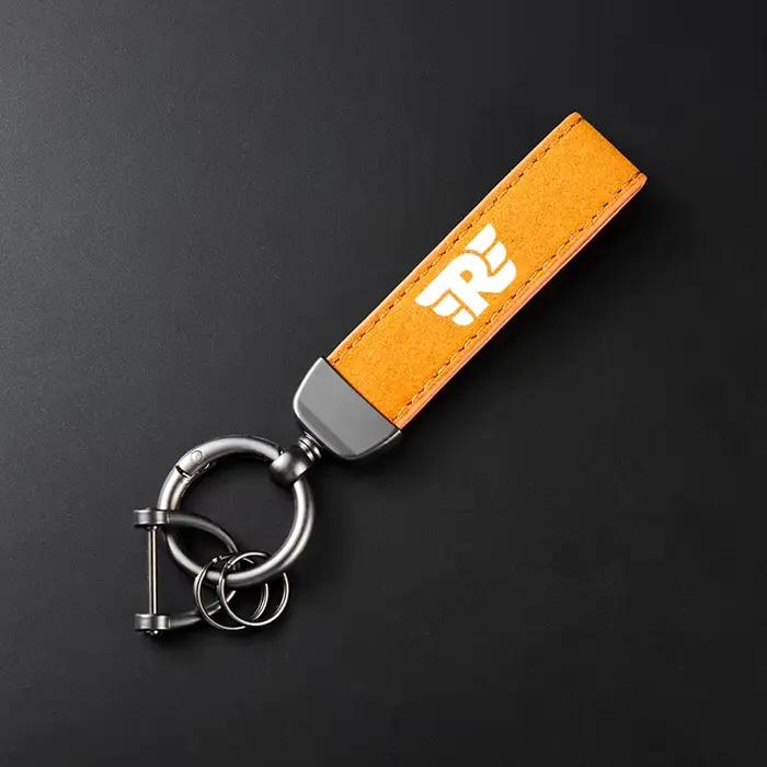 Porte-clés en daim pour moto, Royal Enfield Bullet, Meteor, Classic 350, InterGermain 500, Continent
