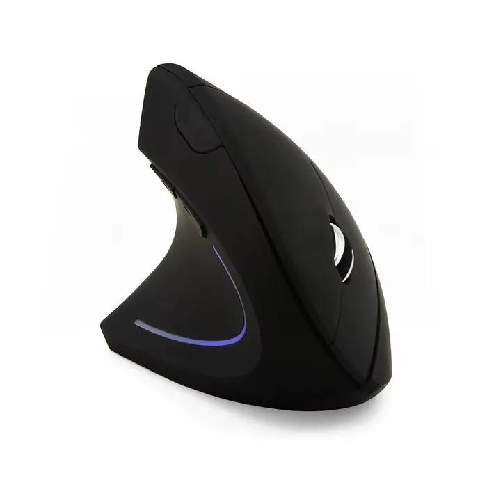 2.4G souris rose sans fil gaucher verticale ergonomique ordinateur de jeu Mause USB optique 1600 DPI