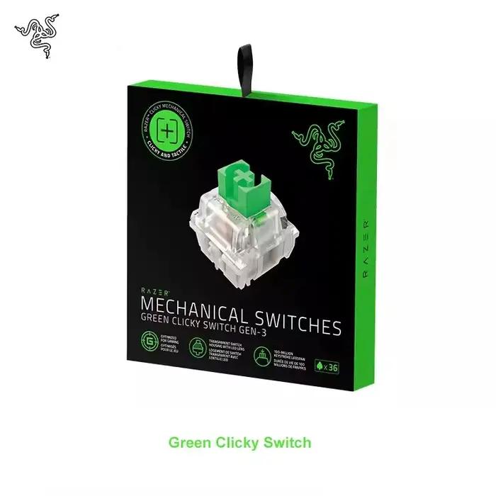 Razer – Pack de remplacement pour interrupteurs mécaniques Gen-3, tige croisée de Style boîte clicky