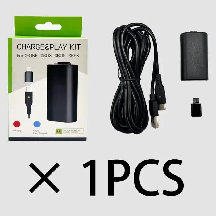 Batterie de contrôleur X BOX 1400mAH Batmax pour Xbox série X/S Xbox One/S/X batterie Rechargeable 1