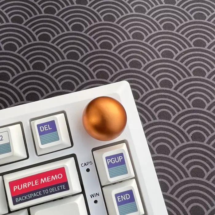 Bouton de clavier CNC en alliage d'aluminium pour Aula F75, VGN75, Hi8, diamètre de 6mm, bricolage