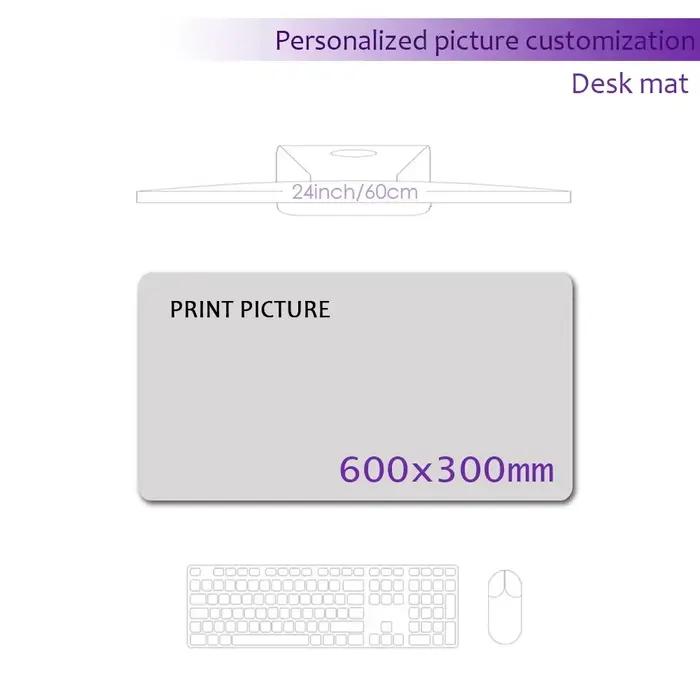 Bricolage grand tapis de jeu tapis personnalisé de jeu tapis de souris imprimé HD personnalisé taill