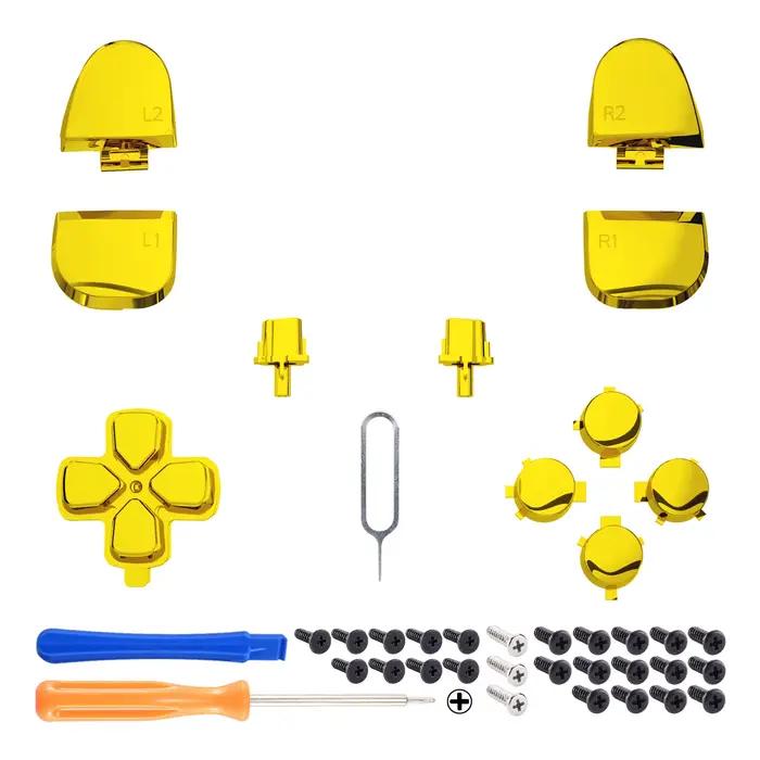 EXtremeRate Remplacement Ensemble complet lèvent Compatible avec la manette ps5 BDM-030 BDM-040 séri