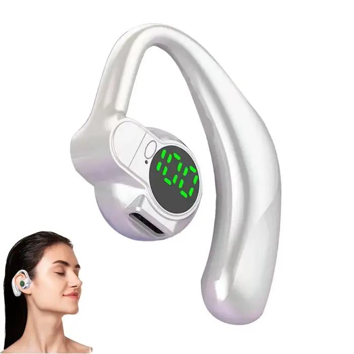 360 °   Écouteurs Bluetooth 5.4 rotatifs, écouteurs mono, crochets d'oreille, suppression du bruit, 