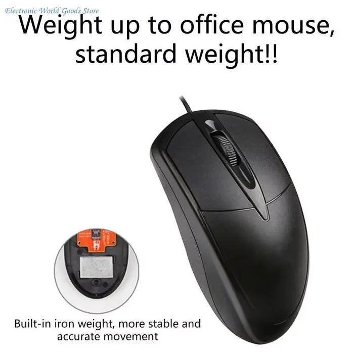 A3PD souris jeu filaire ergonomique 3 boutons 1000DPI USB souris d'ordinateur Gamer souris optique p