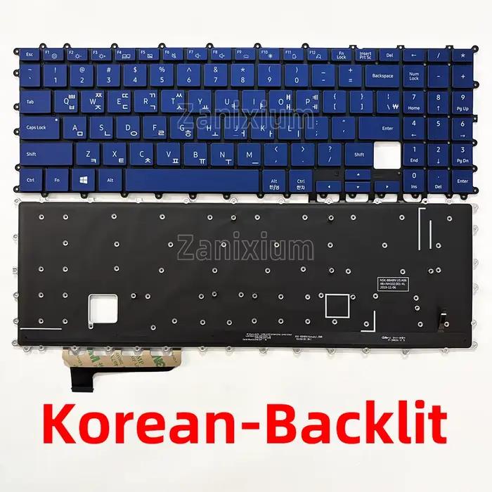 Clavier rétroéclairé coréen pour Samsung Galaxy Book NP950QCG NT950QCG NP950QCG-K01US CN13 BA5904428