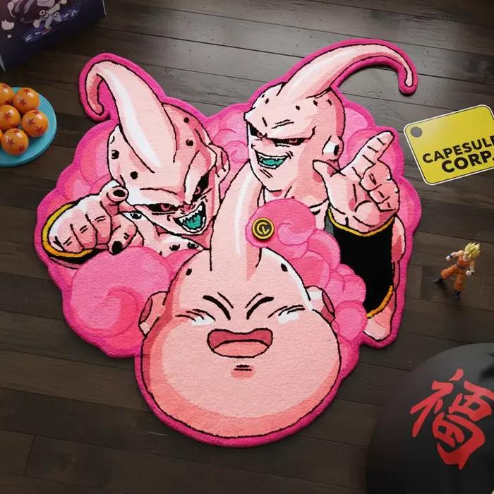 Tapis d'anime Dragon Ball Z Majin Buu Evolution, décoration de tapis, tapis fait à la main pour cham