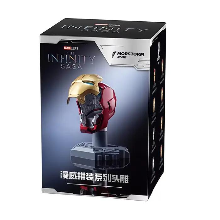 MORSTORM Tony Stark Iron Man casque MK7 MK15 MK46 MK85 MK42 MK21 MK 16 figurine Anime modèle assembl