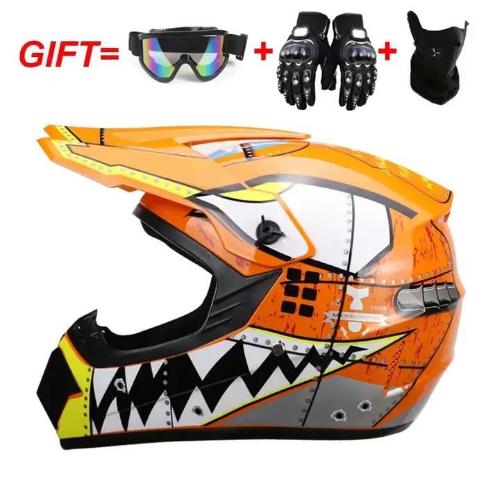 Casque de Moto hommes femmes casque de Moto casque de motocross hiver couverture complète personnali