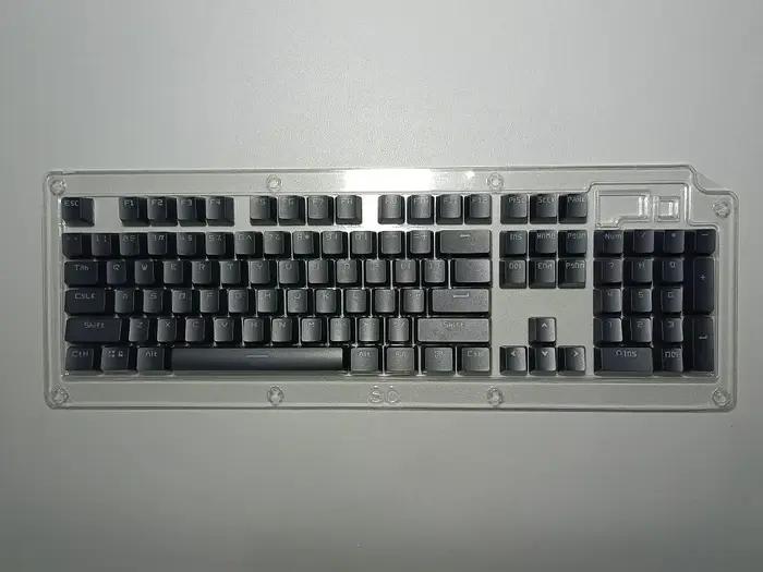 Capuchons de touches transparents Corsair PBT pour K70 K65 K68 K63 K95 K100