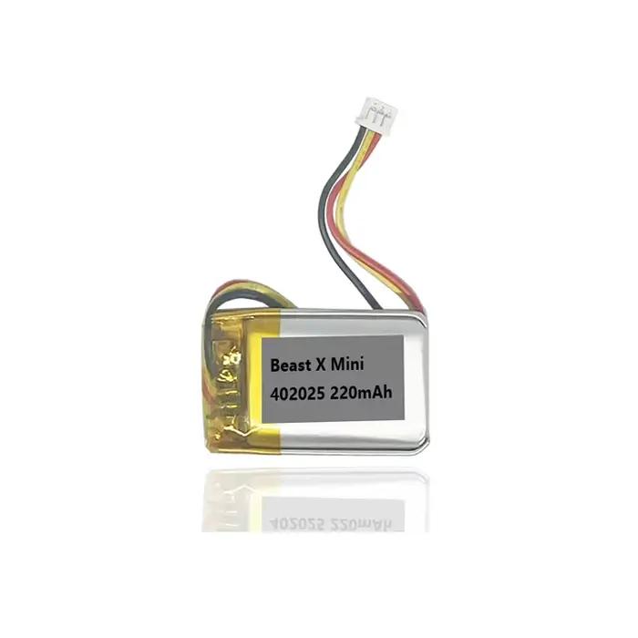 220mAh ( 402025   ) 350mAh ( 502028   ) Batterie pour souris de jeu Wlmouse Beast X Mini / Teardown