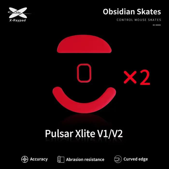 Patins X-Raypad Obsidian Control pour la série Pulsar Xlite Mouse