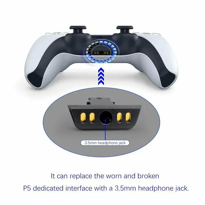 Prise de charge de volume pour manette de jeu PS5, prise de téléphone de sauna, poignée de contrôleu