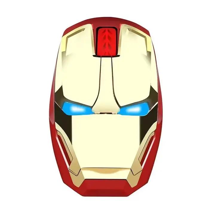 Souris sans fil Marvel Comics The Avengers Iron Man 2026, silencieuse, pour jeux, bureau, maison, de