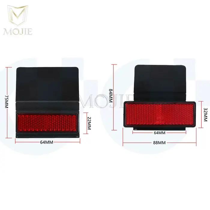 Support de plaque d'immatriculation de moto, réflecteur arrière étendu, pour Honda CBR125R CBR125RR 