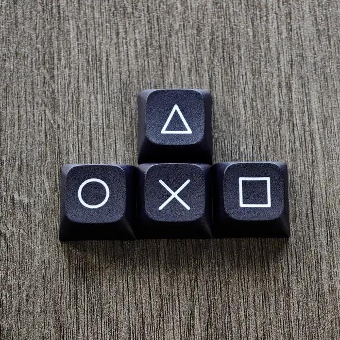ZDA profil Gameboy thème Keycap flèche touches PBT colorant Sublimation Keycaps haut et bas gauche e