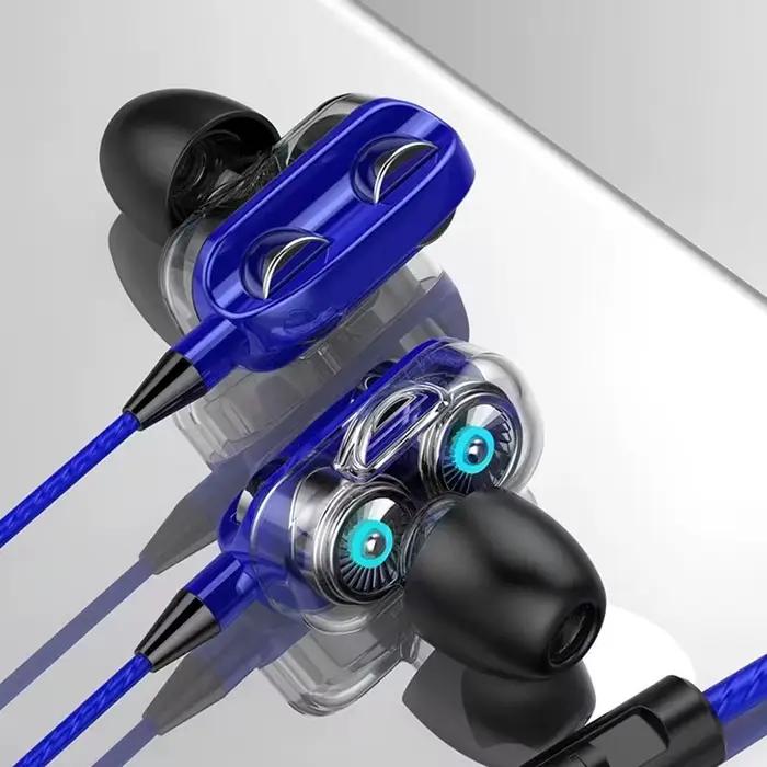 Casque intra-auriculaire stéréo, son à basses fréquences, pour iPhone, Xiaomi, Huawei, Android, conc