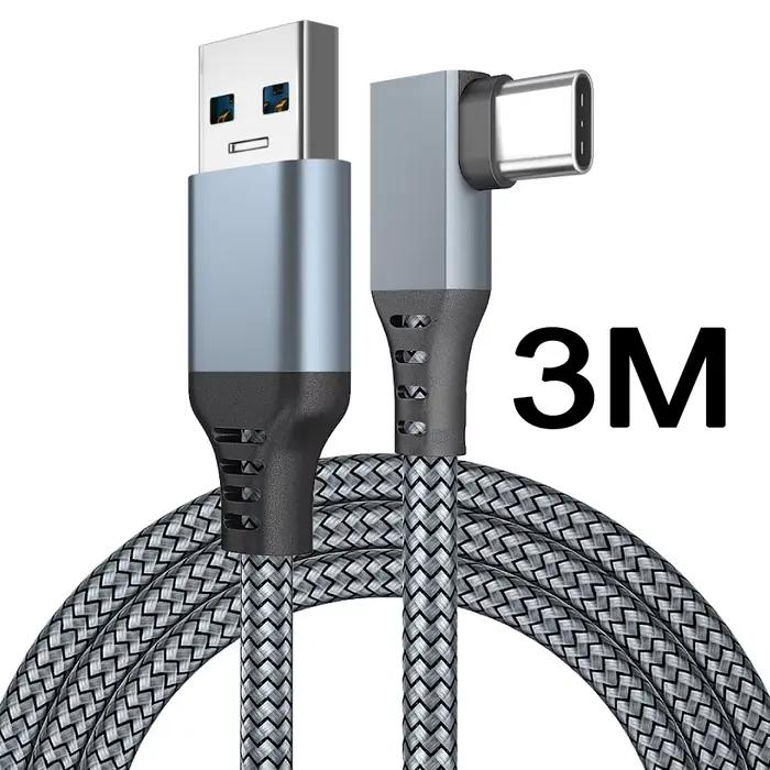 Câble de liaison 3 6 5M USB A vers Type C pour Oculus Quest 2 Quest2, accessoire lunettes de réalité