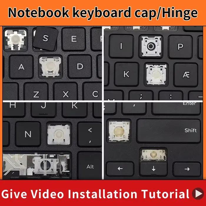 Capuchons de touches de remplacement pour clavier Dell Inspiron 15 3000 5000 3541 3542 3543 5542 355