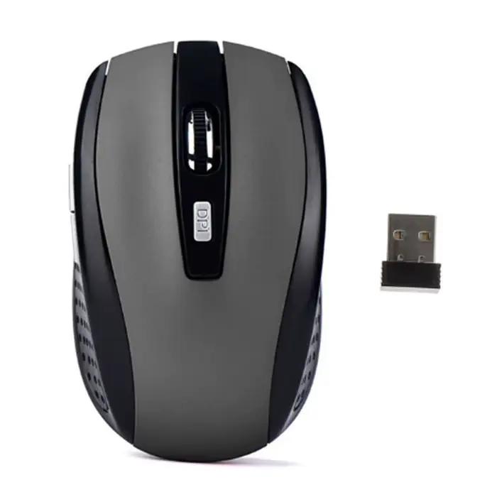 Souris sans fil souris silencieuse 2.4G souris optique Mobile Portable de bureau niveaux DPI réglabl