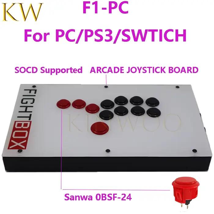 F1-PS5 F1 UP5 Hitbox Game Contrmatérielle FPackage box gastronomie Stick King Of Fighters Sanwa lève