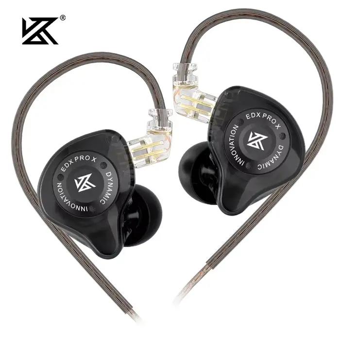 KZ EDX PRO X dans l'oreille lecteur dynamique écouteur HIFI basse musique écouteurs Sport suppressio