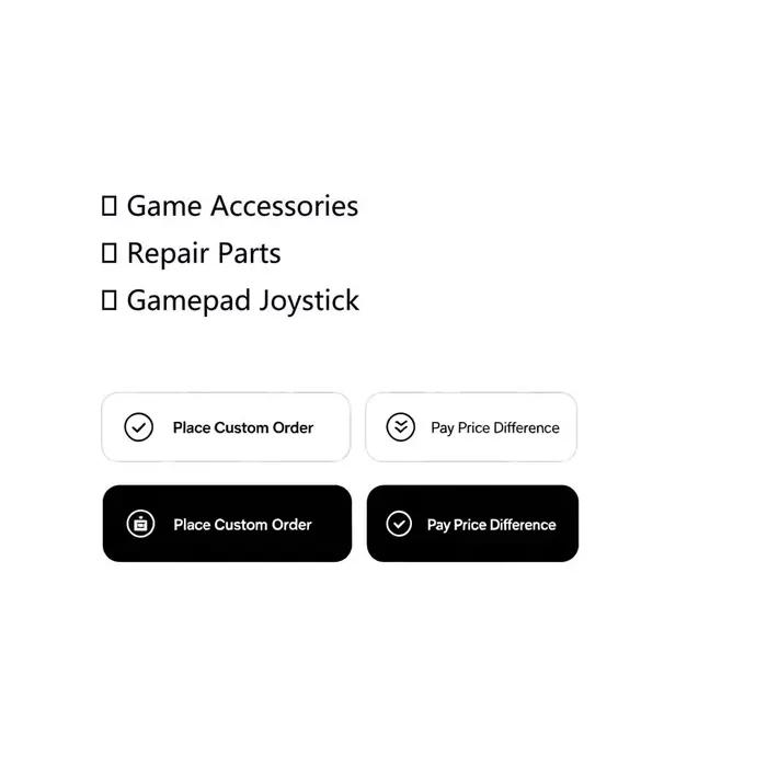 Accessoires de jeu pour console PS5, pièces de réparation pour manette P4, adaptateur de produit per