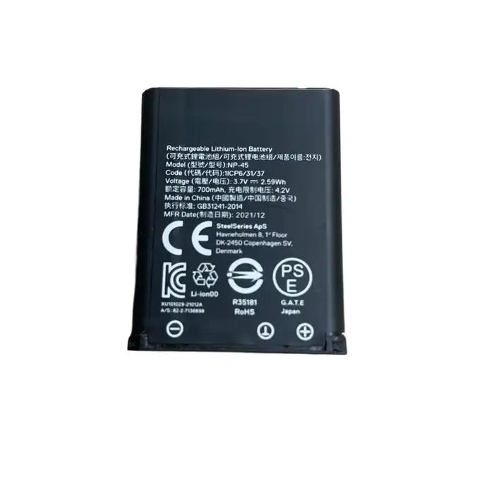 Batterie de remplacement NP-45 pour casque sans fil Bluetooth Steelseries Arctis Nova Pro