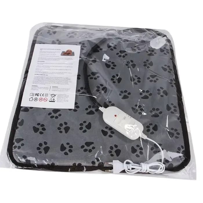 Tapis chauffant pour animaux de compagnie, coussin chauffant à température réglable pour chien, cous