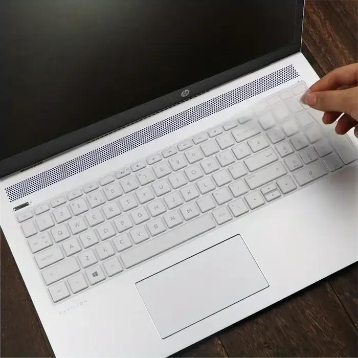 Protecteur de clavier en silicone uniquement pour les couvertures de clavier d'ordinateur portable H
