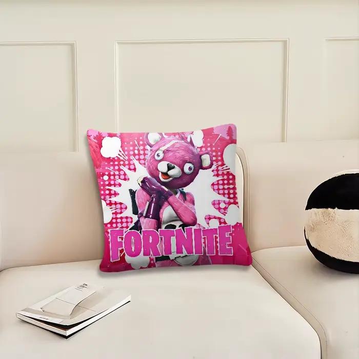 Housse de coussin Game F-Fortnite, décoration pour chambre, maison, canapé, bureau, voiture, simplic