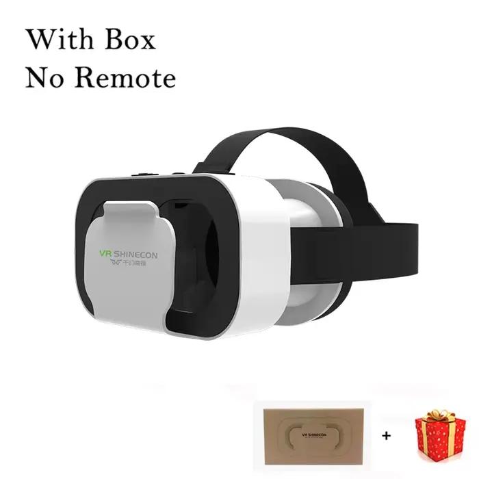 Shinecon Viar réalité virtuelle VR lunettes casque appareil 3D casque lunettes lentilles pour Smartp