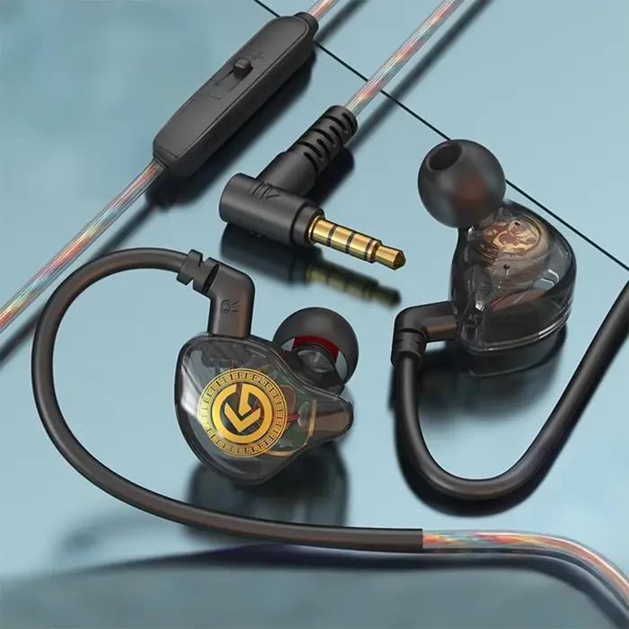 Écouteurs intra-auriculaires filaires de Type C, 3.5mm, puce numérique, casque d'écoute à commande f
